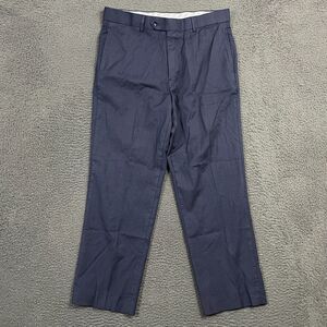 Brooks Brothers Pants Mens 35x30 (Fits 33x28) Blue Madison Fit Slacks Wool